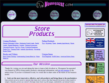 Tablet Screenshot of moongazer.com